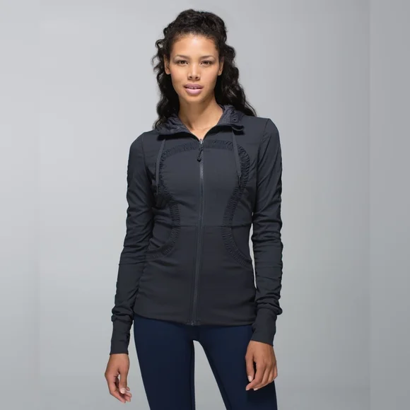 lululemon - ヘレイアム アダストリア ロング 中綿 コート 3 L相当 ブラック ■ ヘレイアム アダストリア ロング 中綿 コート 3 L相当 ブラック